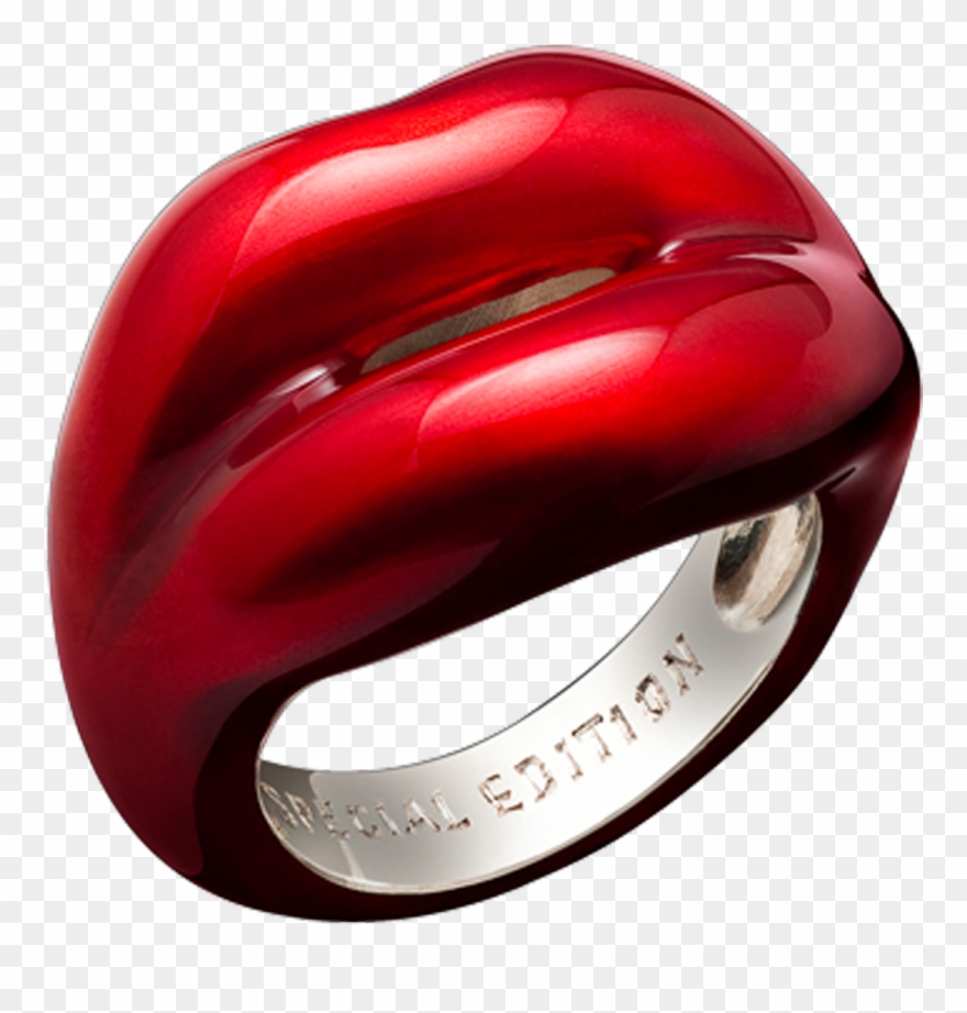 101 Zoom - - Rings In The Shape Of Lips Clipart