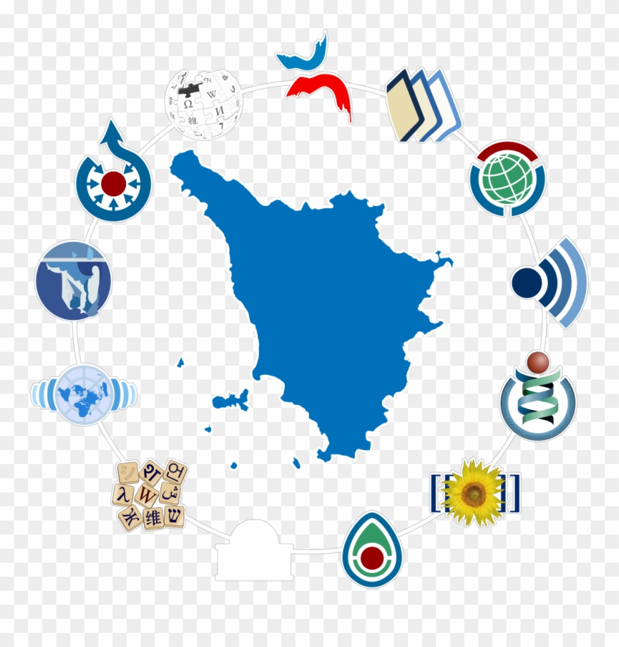 Logo Wiki Family No Text Blue Tuscany - Tuscany Icon Clipart