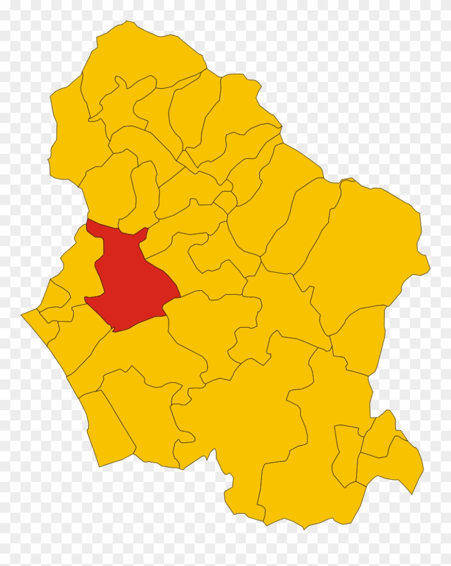 Map Of Comune Of Stazzema - Comune Di Castelnuovo Di Garfagnana Clipart