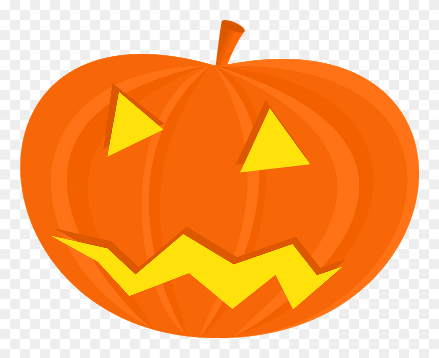 Ghost Halloween, Vegetable, Food, Pumpkin, Ghost - Clip Art Jack O Lantern - Png Download