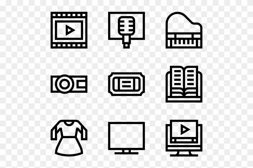 Entertainment - Decor Icon Transparent Background Clipart