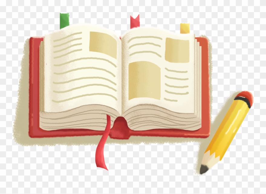 Hand Painted Learning Notes School Supplies Png And - Learning Clipart