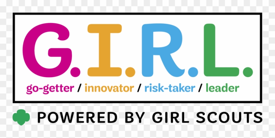 Register Here - Girl Girl Scouts Logo Clipart