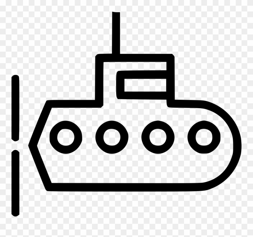 Submarine Underwater Water Travel Comments - Submarine Clipart