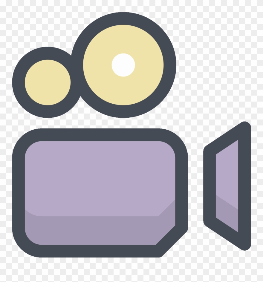 The Icon Is For A Documentary Type Film And Has An - Film Clipart