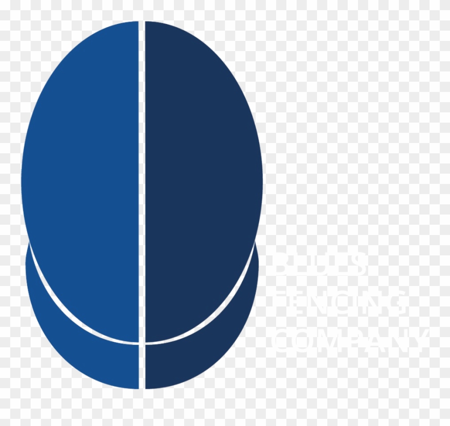 Blues Fencing - Vector Graphics Clipart