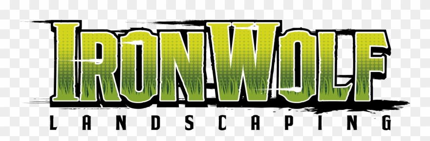 Iron Wolf Landscaping Logo - Logo Clipart