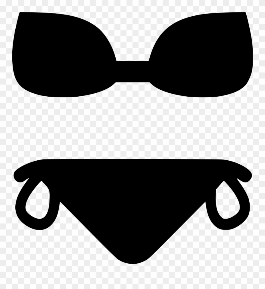 Bikini Clipart Svg Freeuse Download - Clip Art - Png Download