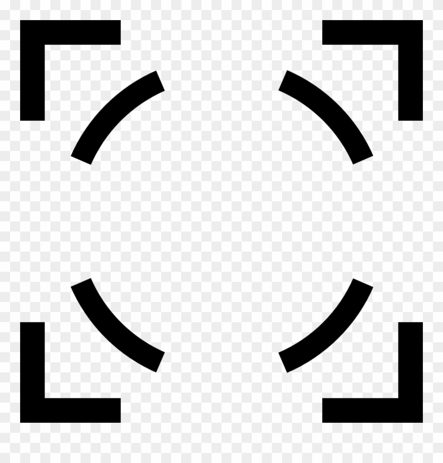 [www - Zupmage - Eu] - Square Crosshair Png Clipart
