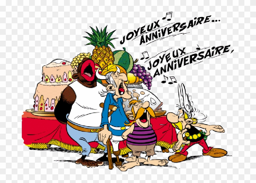 Anniversaire Asterix Clipart
