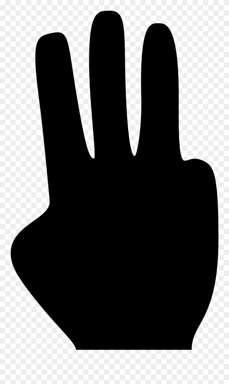 A Picture Of A Hand Group - Icon Clipart