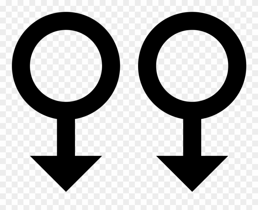 Two Finger Swipe Down Icon - Circle Clipart