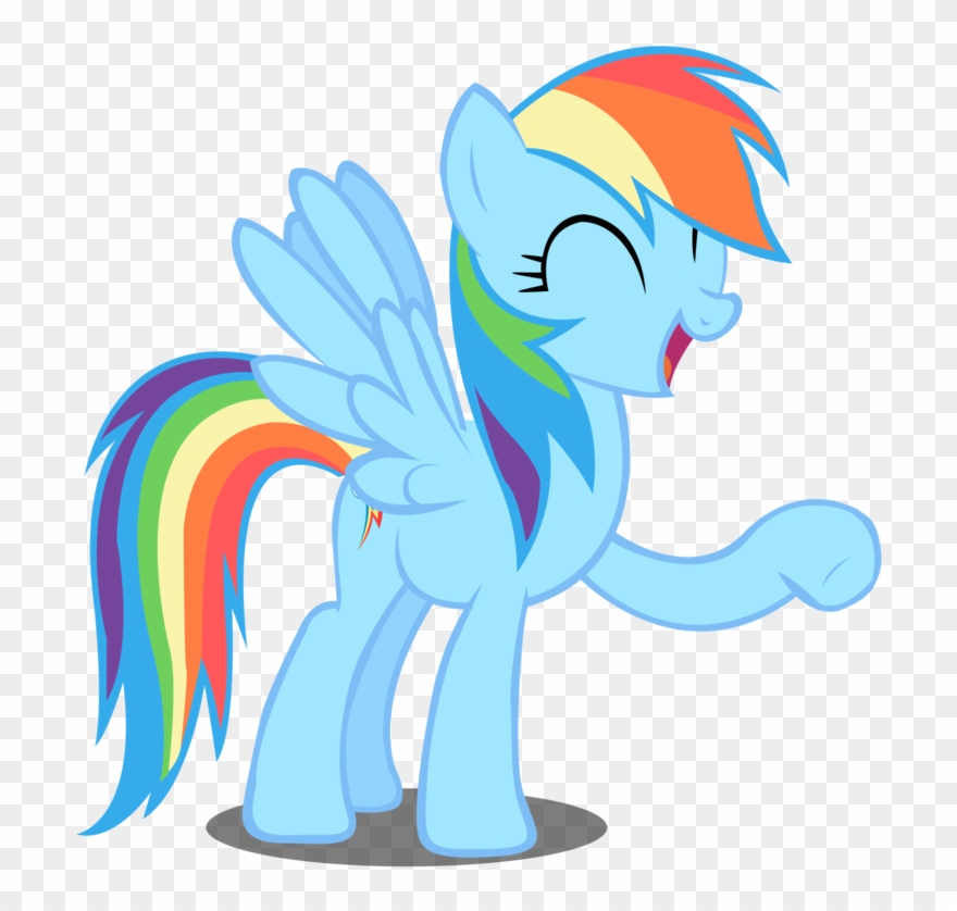 Rainbow Dash Bro Hoof By Misterhandy-d41o8b2 - Rainbow Dash Cutie Mark Clipart