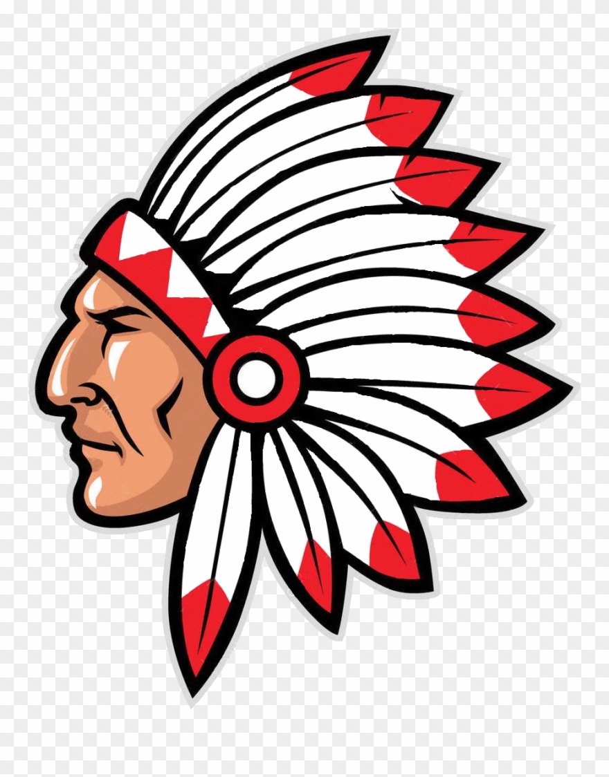 Kingston Redskins - Indian Clip Art - Png Download