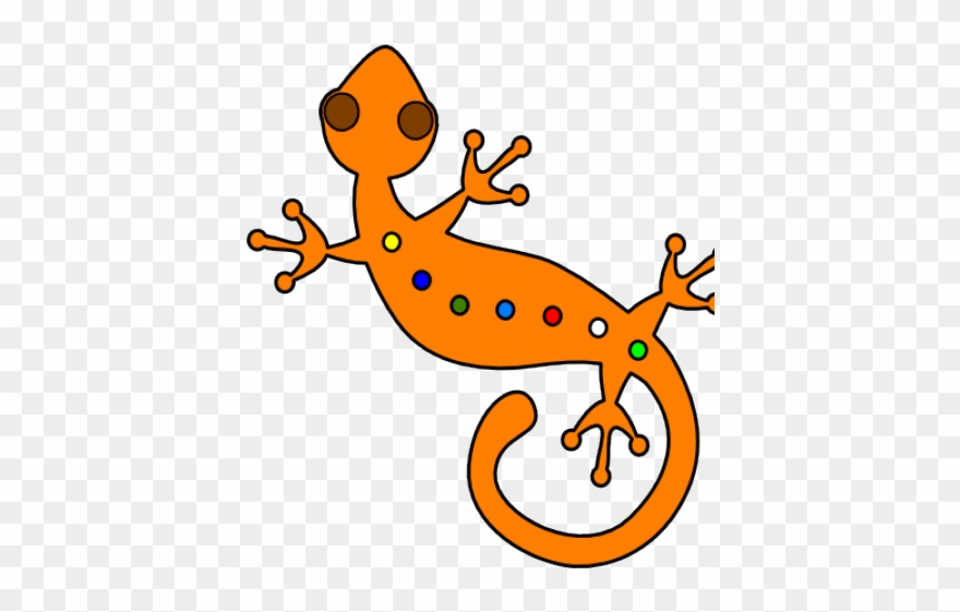 Monitor Lizard Clipart Cicak - Png Download