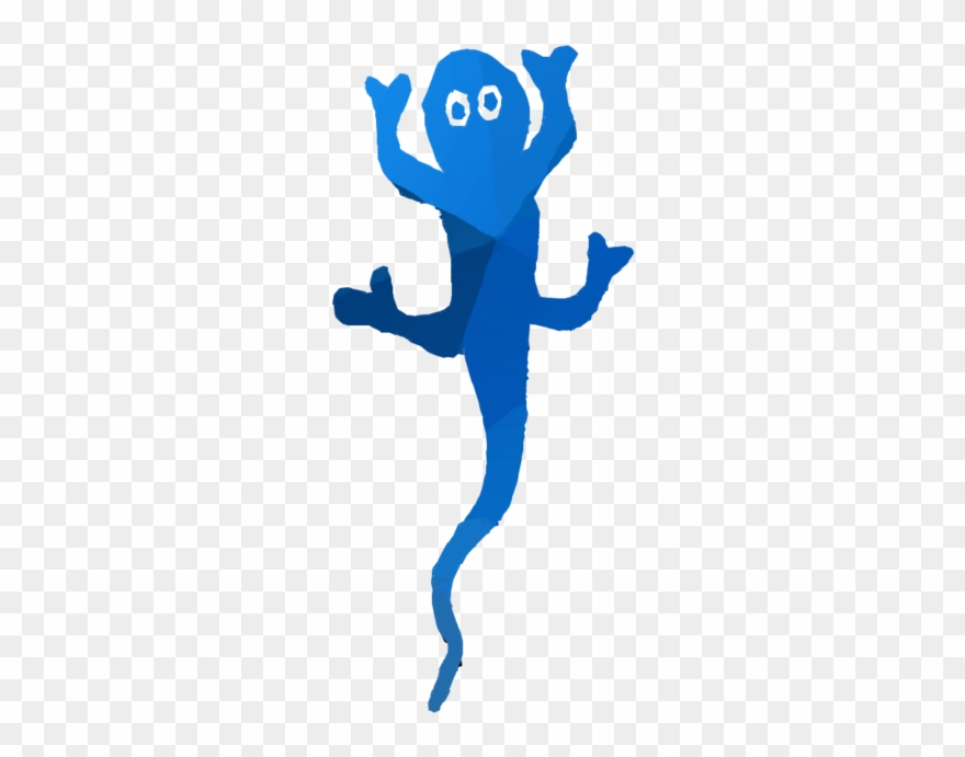 Silhouette Clipart Vertebrate - Cartoon - Png Download