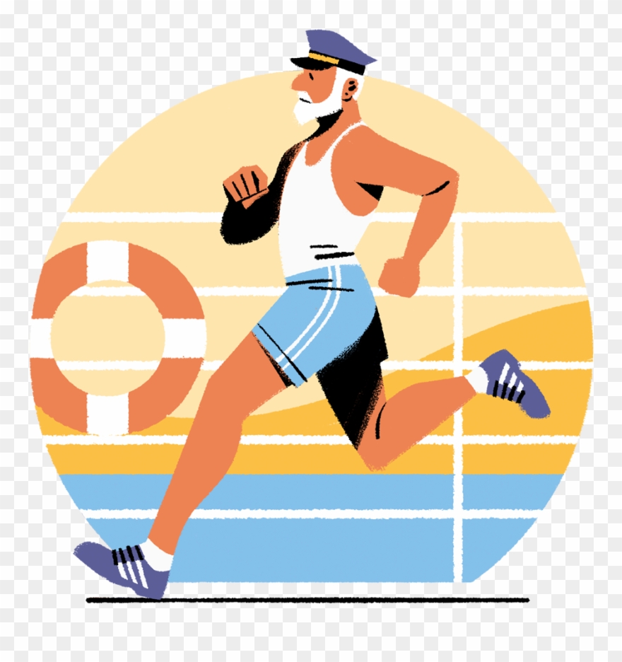 Color Clipart Volleyball Player - Png Download