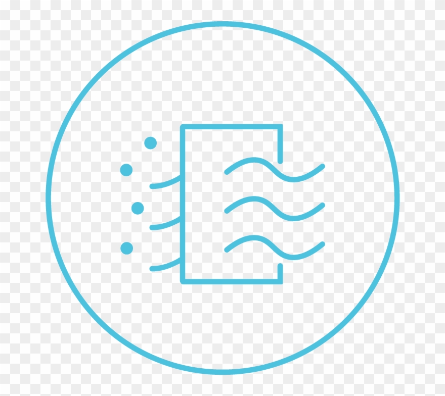 Clean Air Filter Icon Clipart