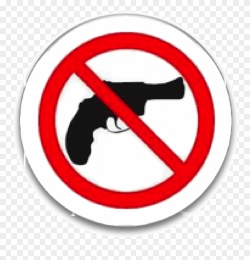 815kib, 1280x1272, No Guns Button Image - Criminals And Gun Laws Meme Clipart