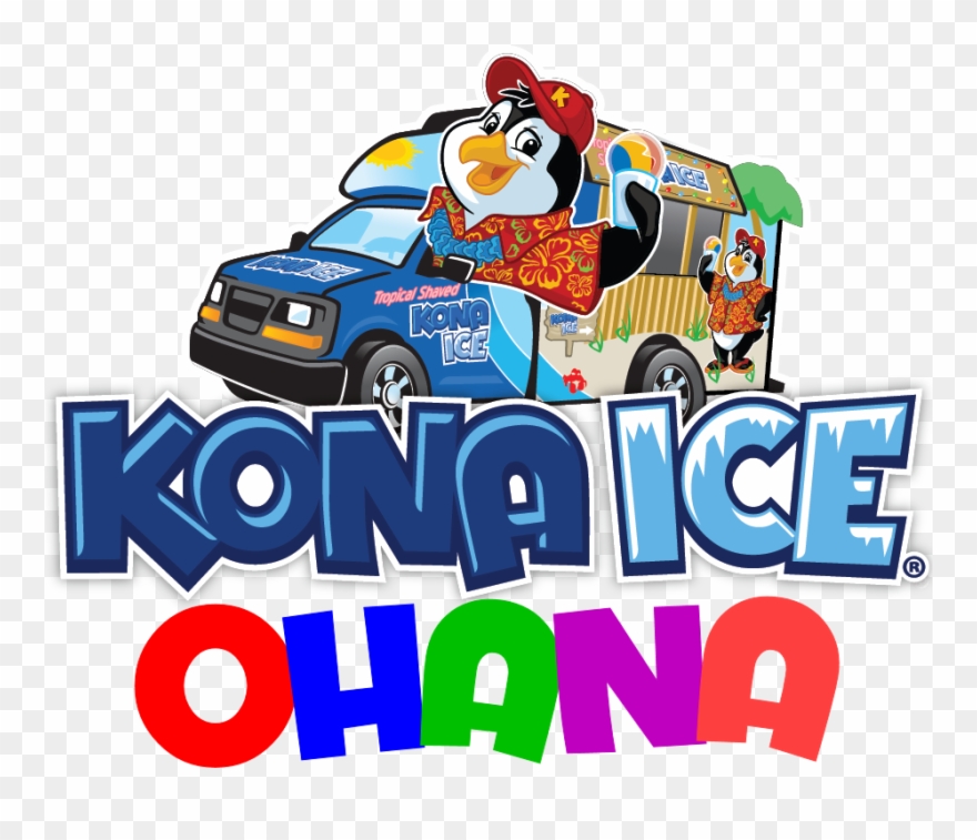 Dodgers - Kona Ice Truck Logo Clipart