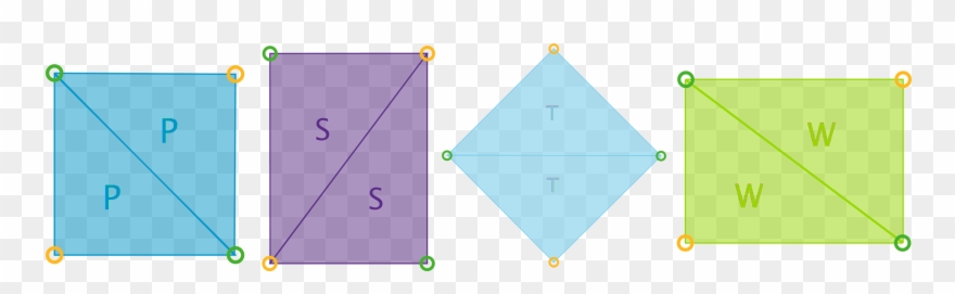 All Of These Pairs Of Triangles Can Be Composed Into - Triangle Clipart