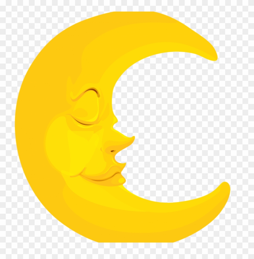 Crescent Transparent Png Jokingart Com - Clipart Picture Of Moon