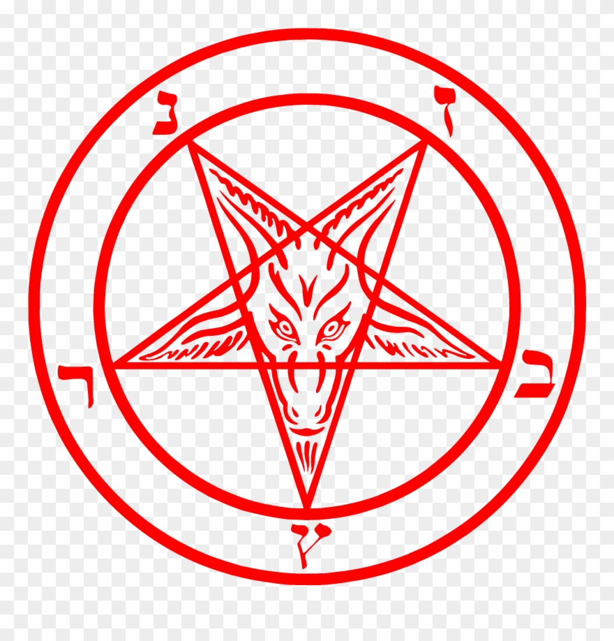 X Paranormal Thread - Baphomet - Satan Throw Blanket Clipart