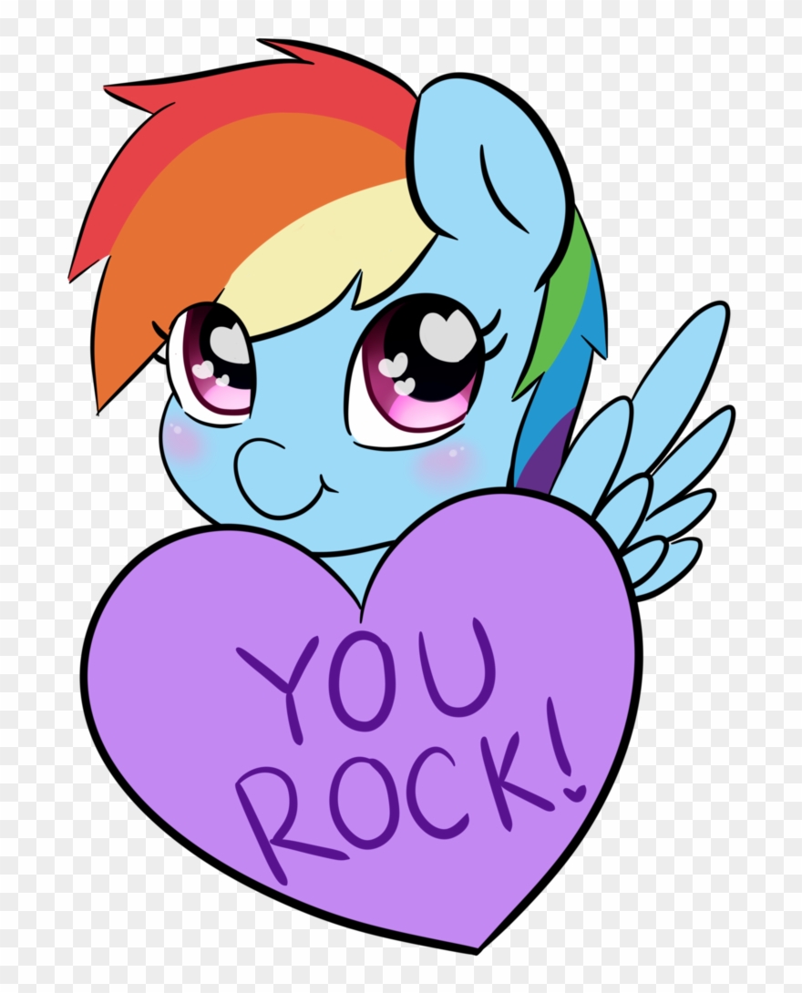 Starfishkitty, Chibi, Heart, Heart Eyes, Holiday, Rainbow - Cartoon Clipart