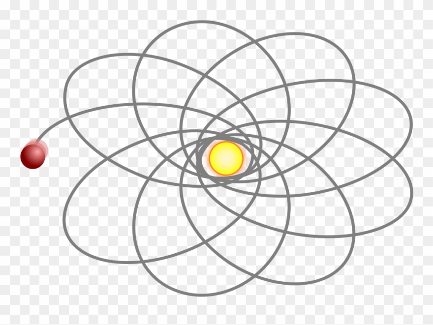 Rosette Orbit Black Hole Clipart