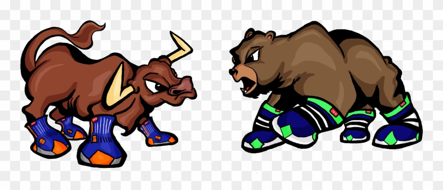 Yükle Bull Bear Socks - Fiverr Clipart