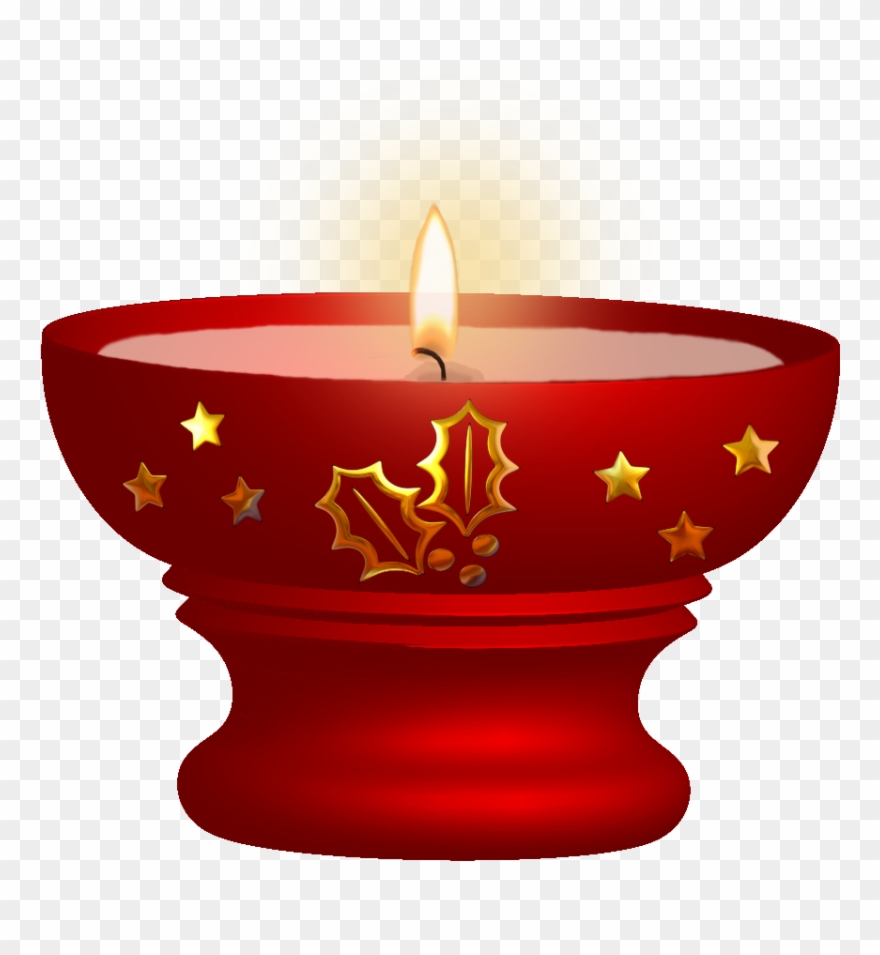 Christmas Candlesticks Png File - Advent Candle Clipart