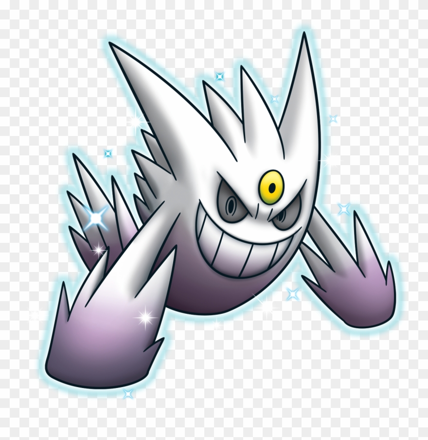 Pokemon Shiny Mega Gengar Clipart