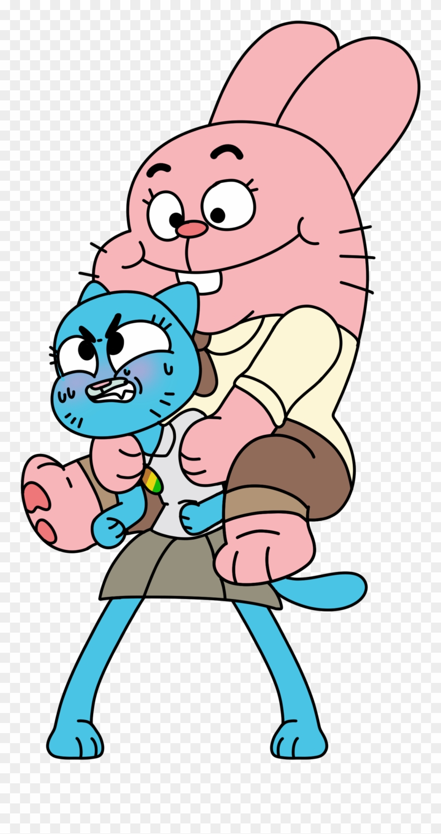 Nicole Giving Richard A Piggyback Ride Album On Imgur - Piggyback Ride Cartoon Clipart