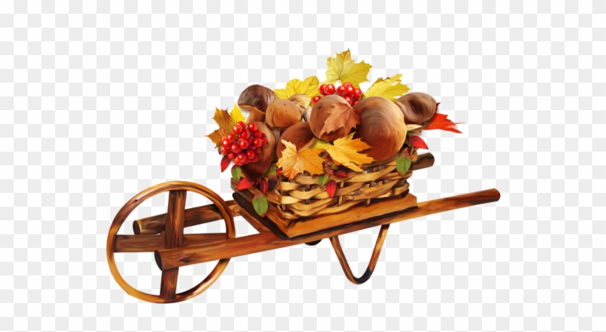 Vous Trouverez De Belles Images Pour Vos Blogs Wheelbarrow, - Cart Clipart
