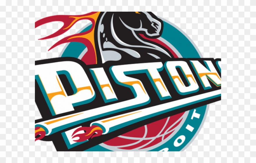 Detroit Pistons Clipart Png - Detroit Pistons Old Logo Transparent Png