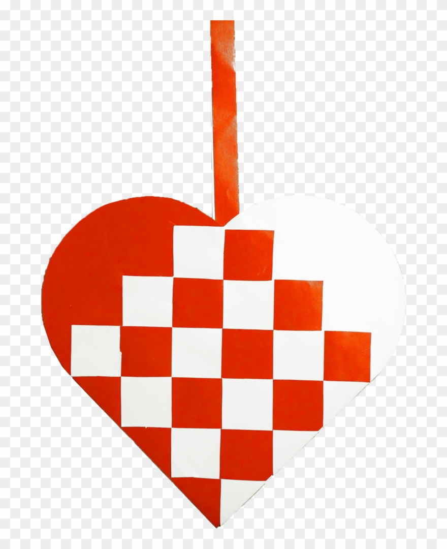 Næsten Normalt - Checkered Coin Purse Clipart