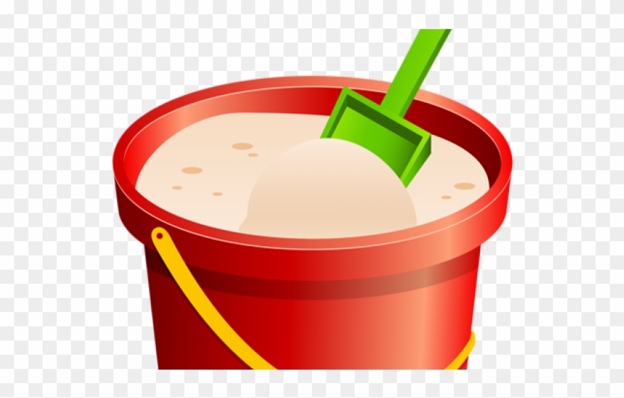 Sand Monster Clipart Png - Bucket And Spade Clipart Transparent Png