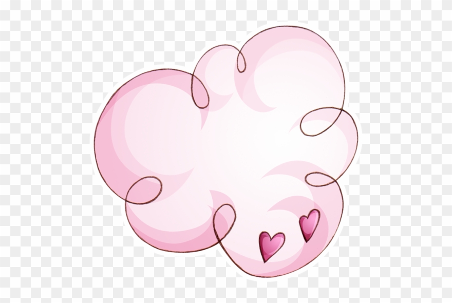 Clouds And Hearts - Heart Clipart