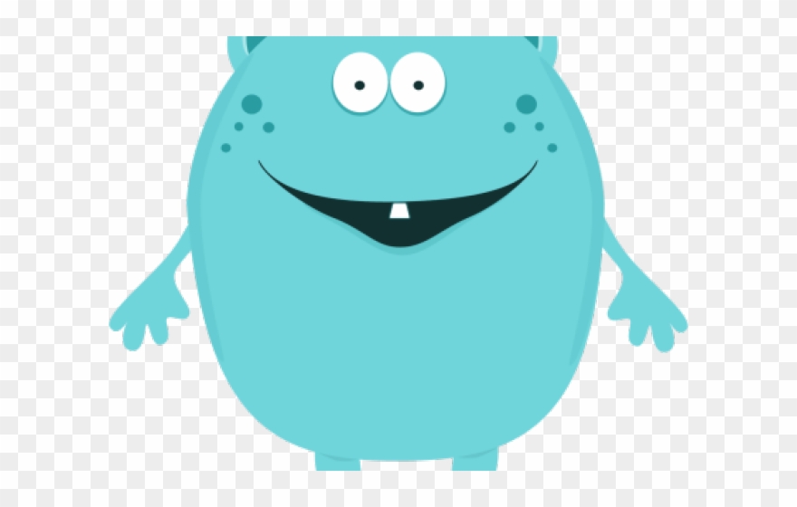 Monster Clipart Blue - Png Download