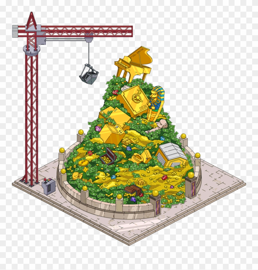 Moneymountain07 Transimage - Simpsons Tapped Level 25 Springfield Clipart