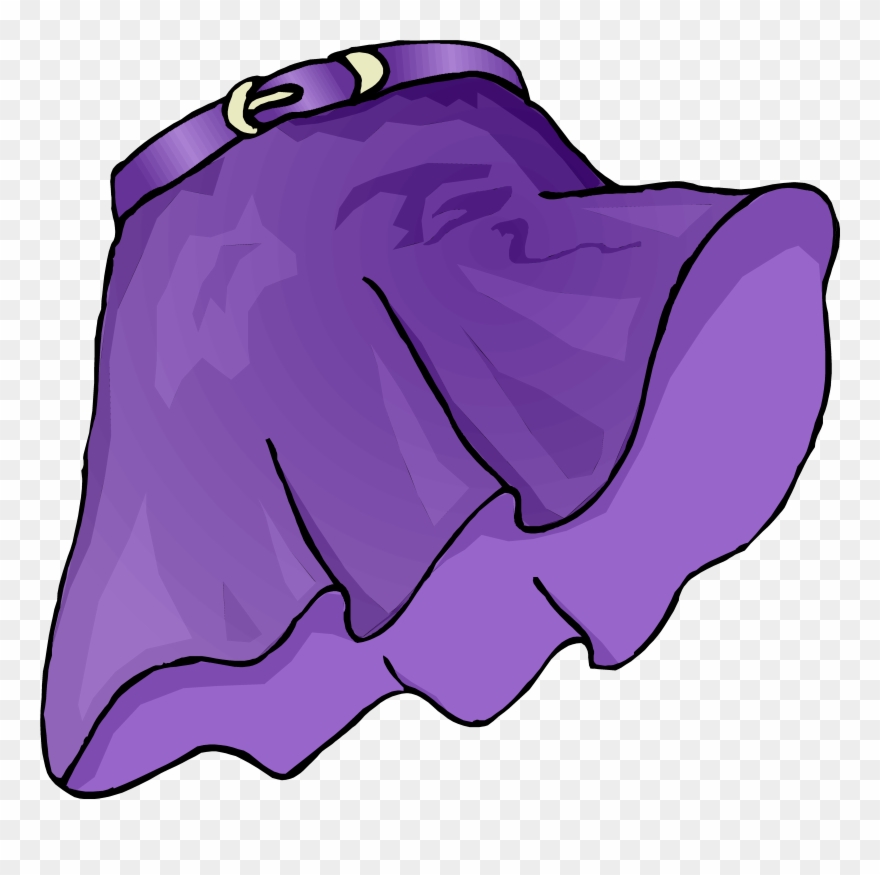 Vertical Stitching From Waist To Hemline - Miniskirt Clipart - Png Download