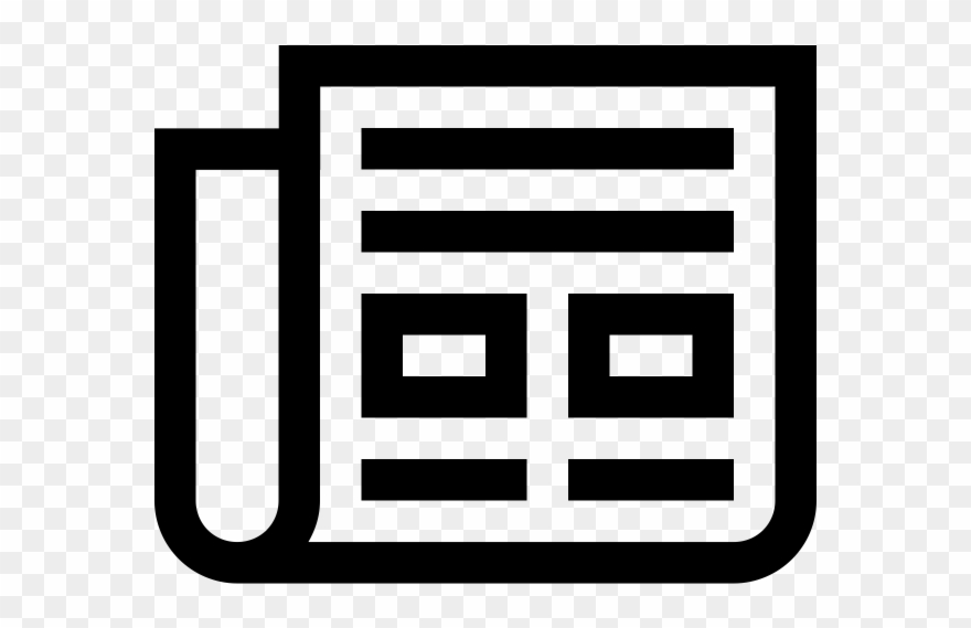 Newspaper Rubber Stamp - Newsletter Clipart