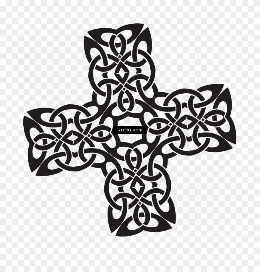 Celtic Knot Cross Clipart