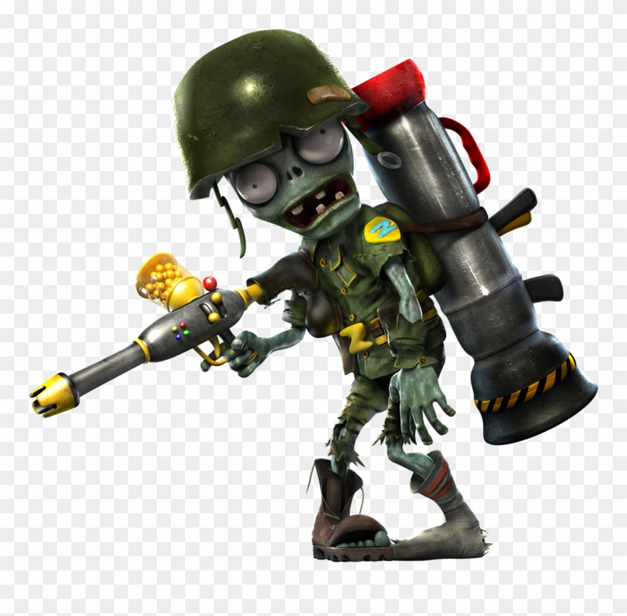 Plants Vs Zombies Garden Warfare Png Transparent Images - Plants Vs Zombies Garden Warfare Foot Soldier Png Clipart
