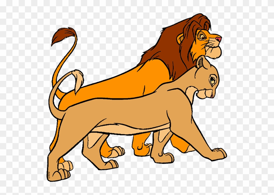 Nala Adult Simba, Nala - Nala Clipart