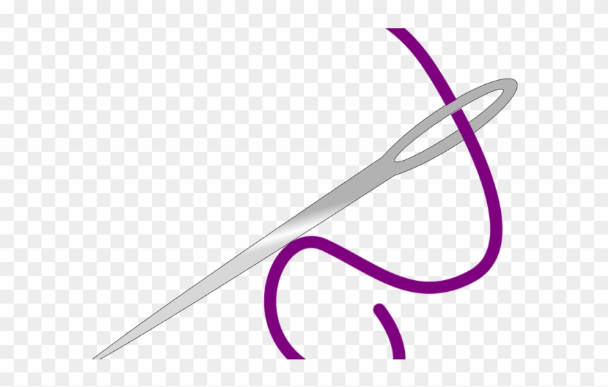 Needless Clipart Clipart Sewing - Fancy Needle And Thread Png Transparent Png