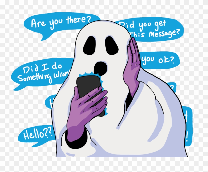 It's Ghost Or Be Ghosted Clipart