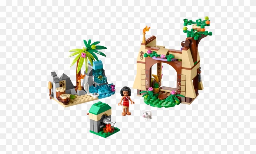 Lego Disney Princess Moana Island Adventure - 41149 Clipart