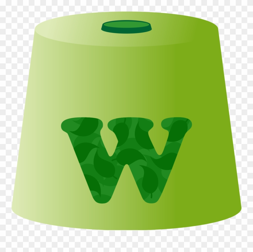 Green Fez Green Leafy W - Green Fez Clipart