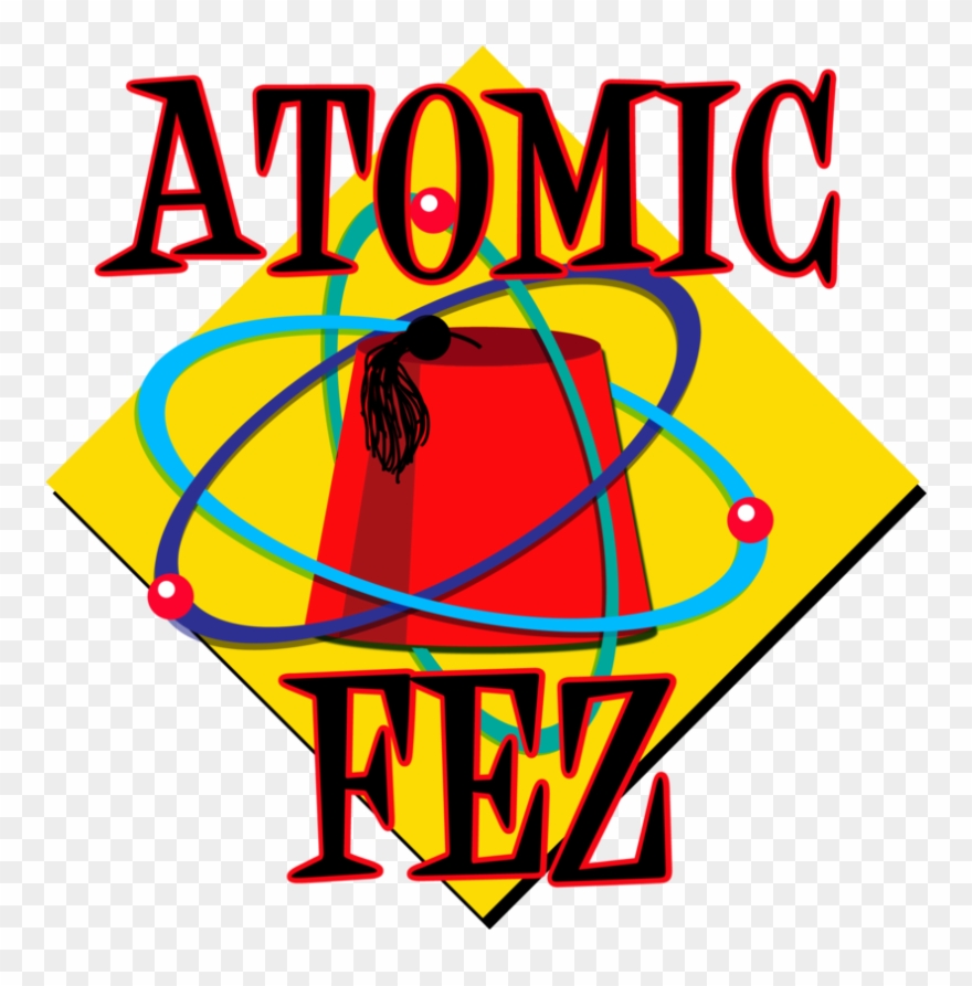 Atomic Fez Diamond Hoodie> - Metal Fabrication Clipart